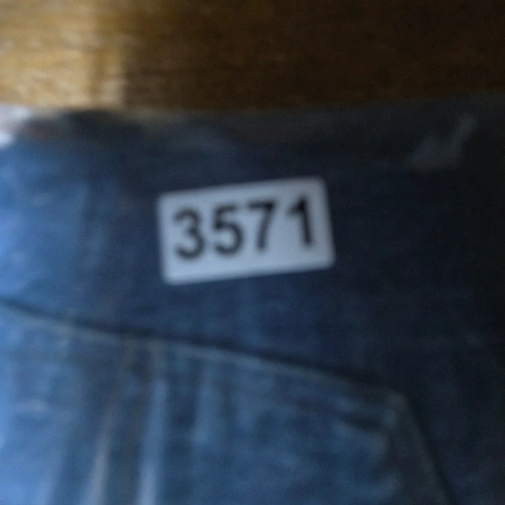Levi 501 Jeans Mens 32x34 Blue Denim Patchwork Button Fly Straight Leg